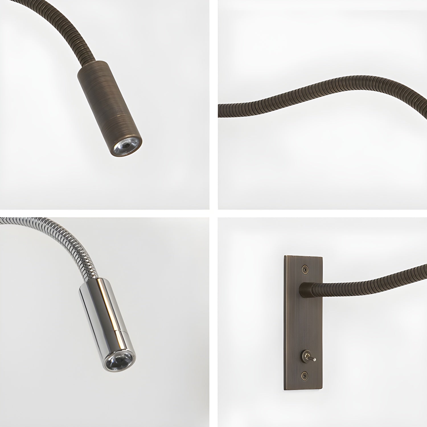 Elizor Adjustable Gooseneck Wall Light