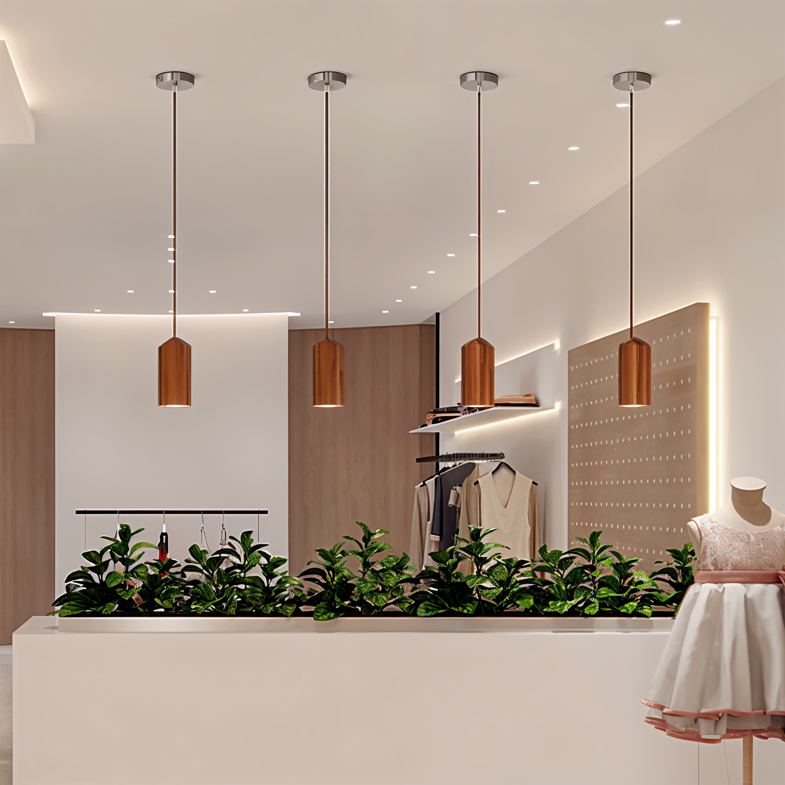 Zenvoo Wooden Pendant Light