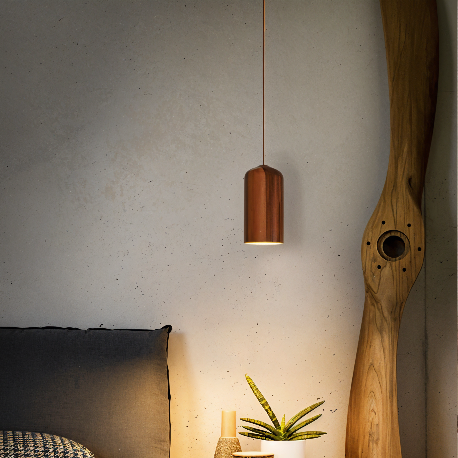 Zenvoo Wooden Pendant Light