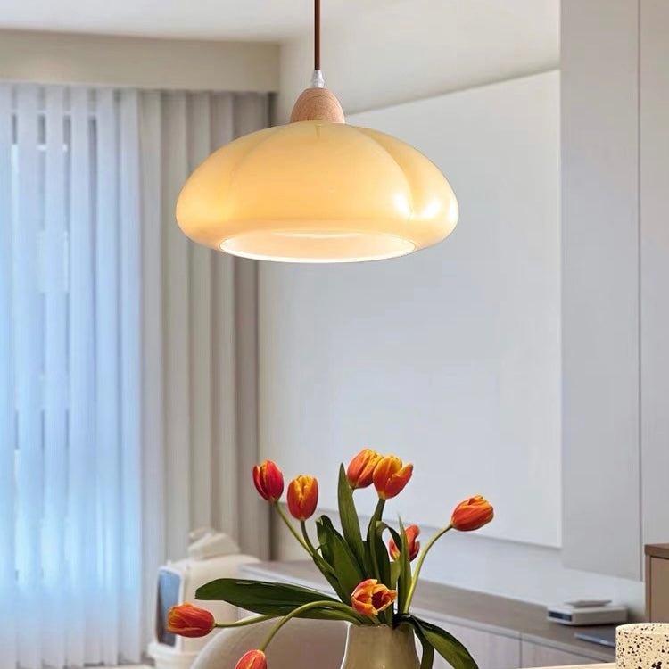 Olvano Pumpkin Pendant Light