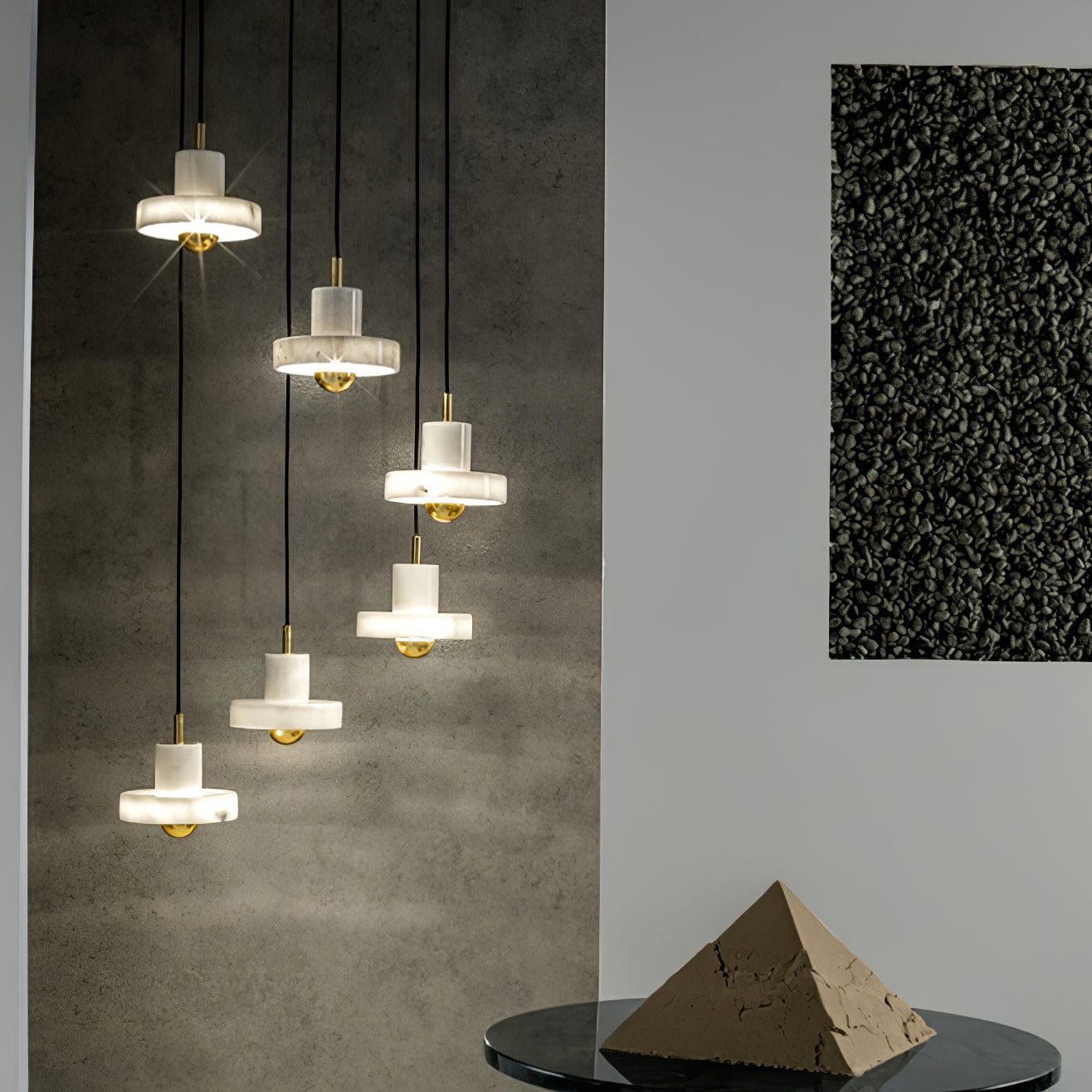 Aureno Marble Pendant Light