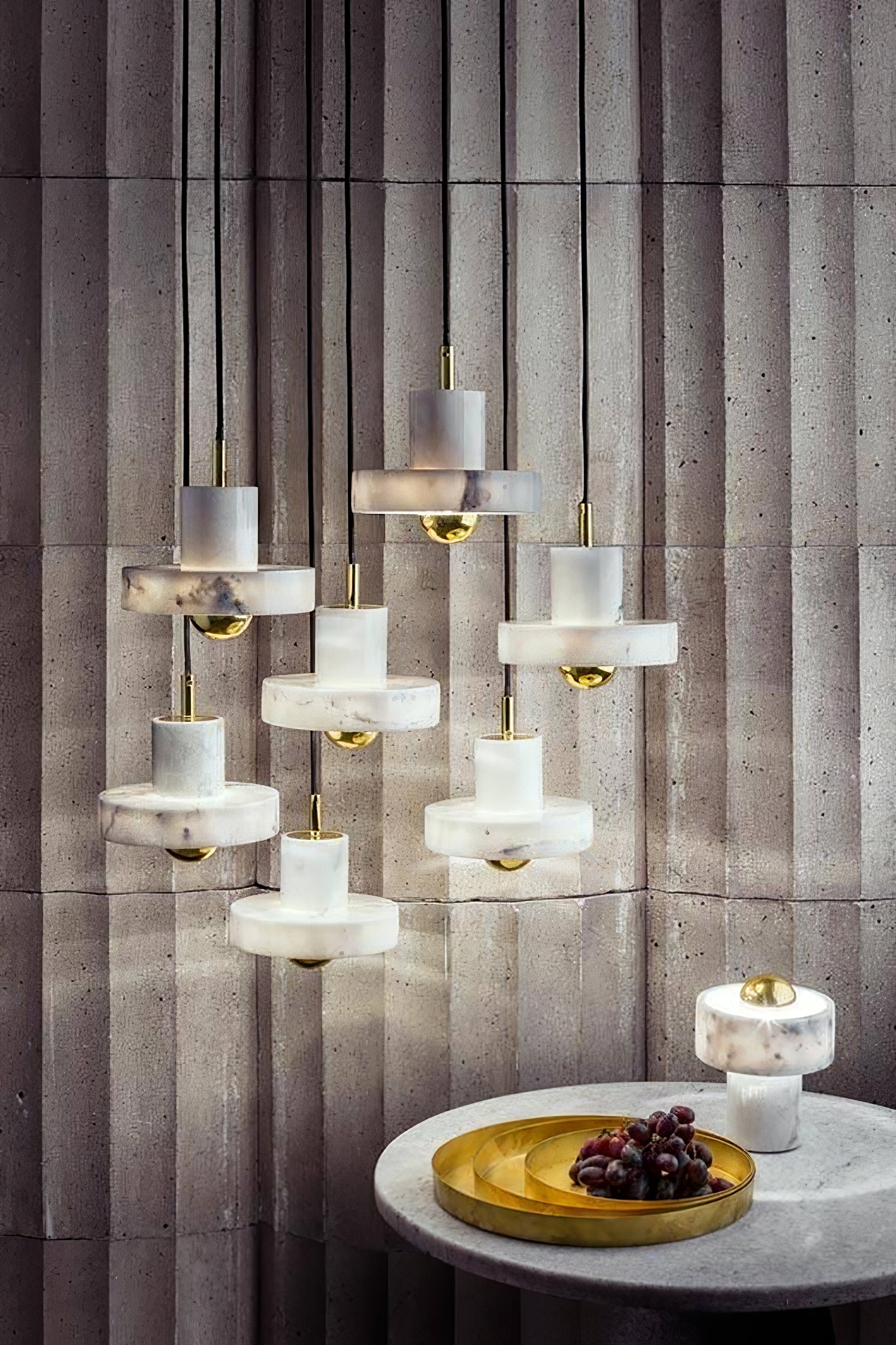 Aureno Marble Pendant Light