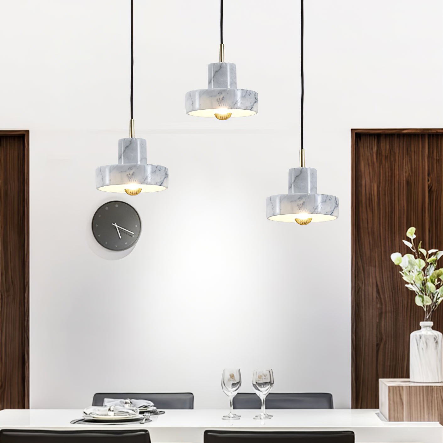 Aureno Marble Pendant Light