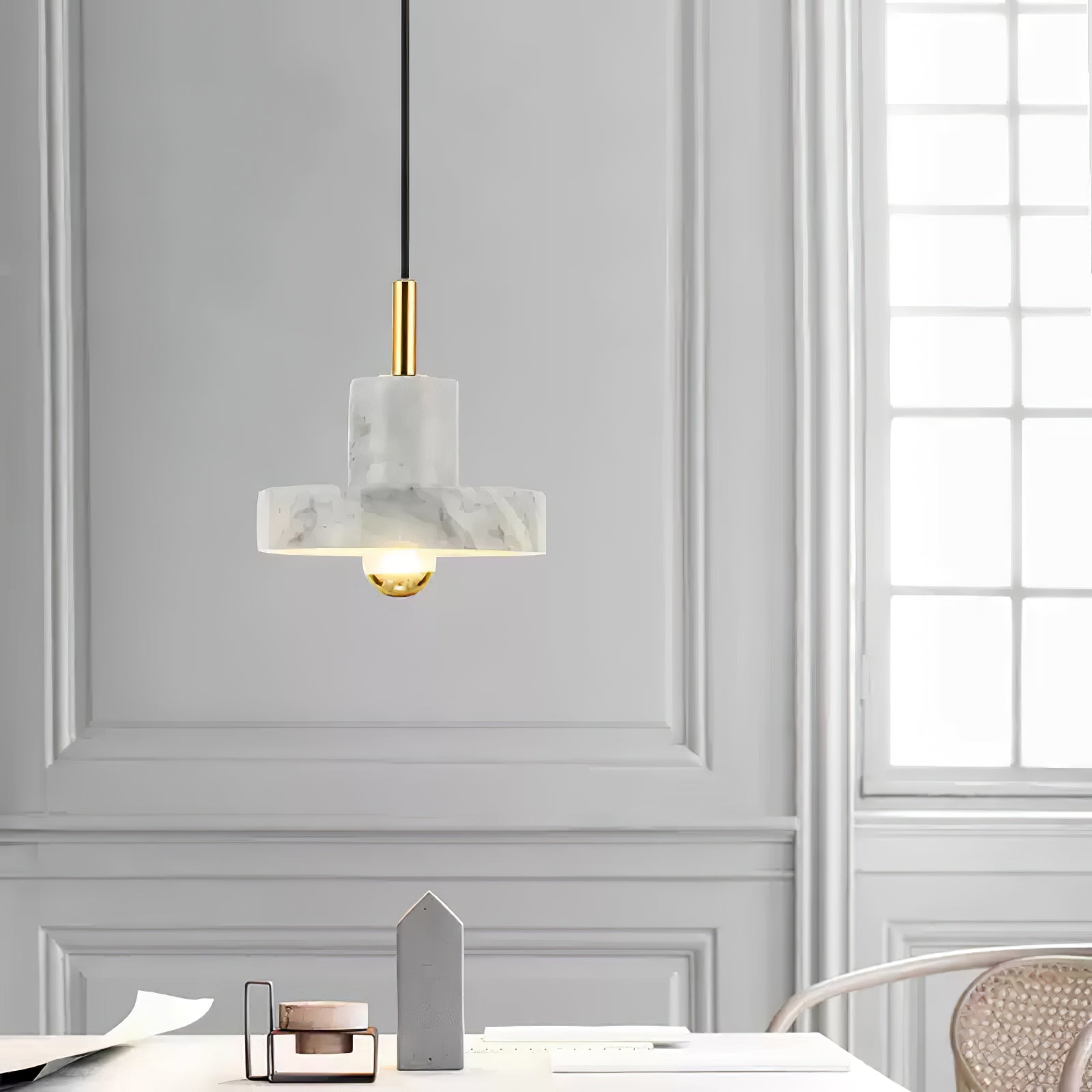 Aureno Marble Pendant Light