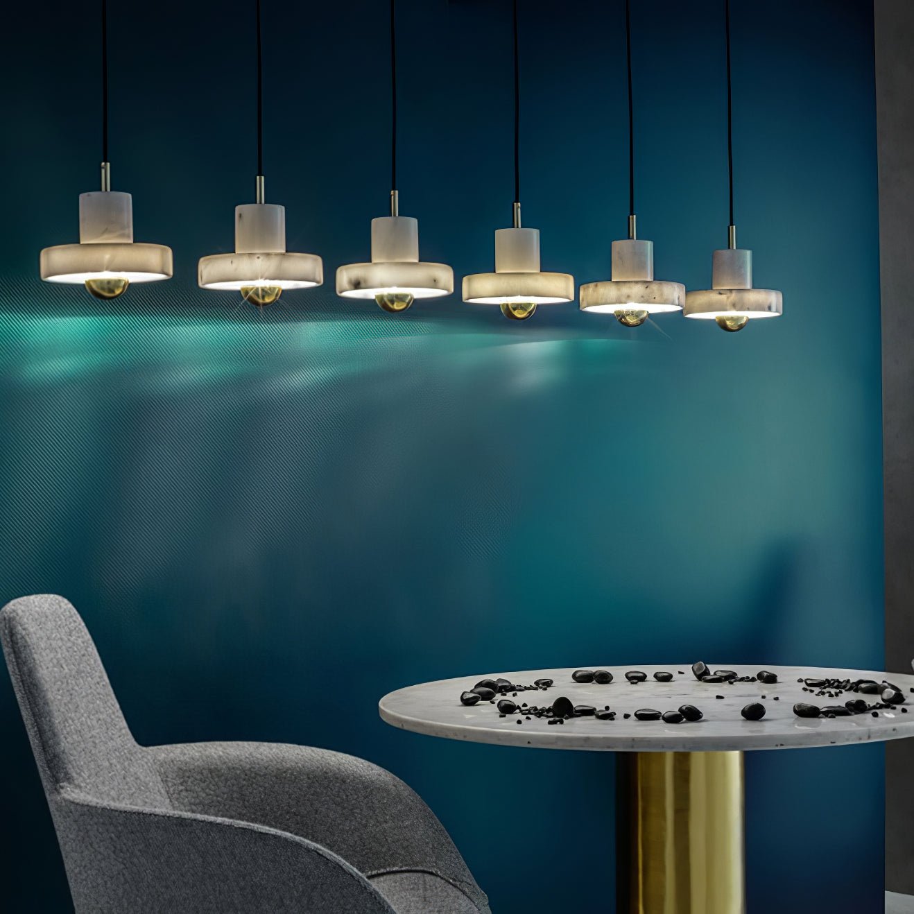 Aureno Marble Pendant Light