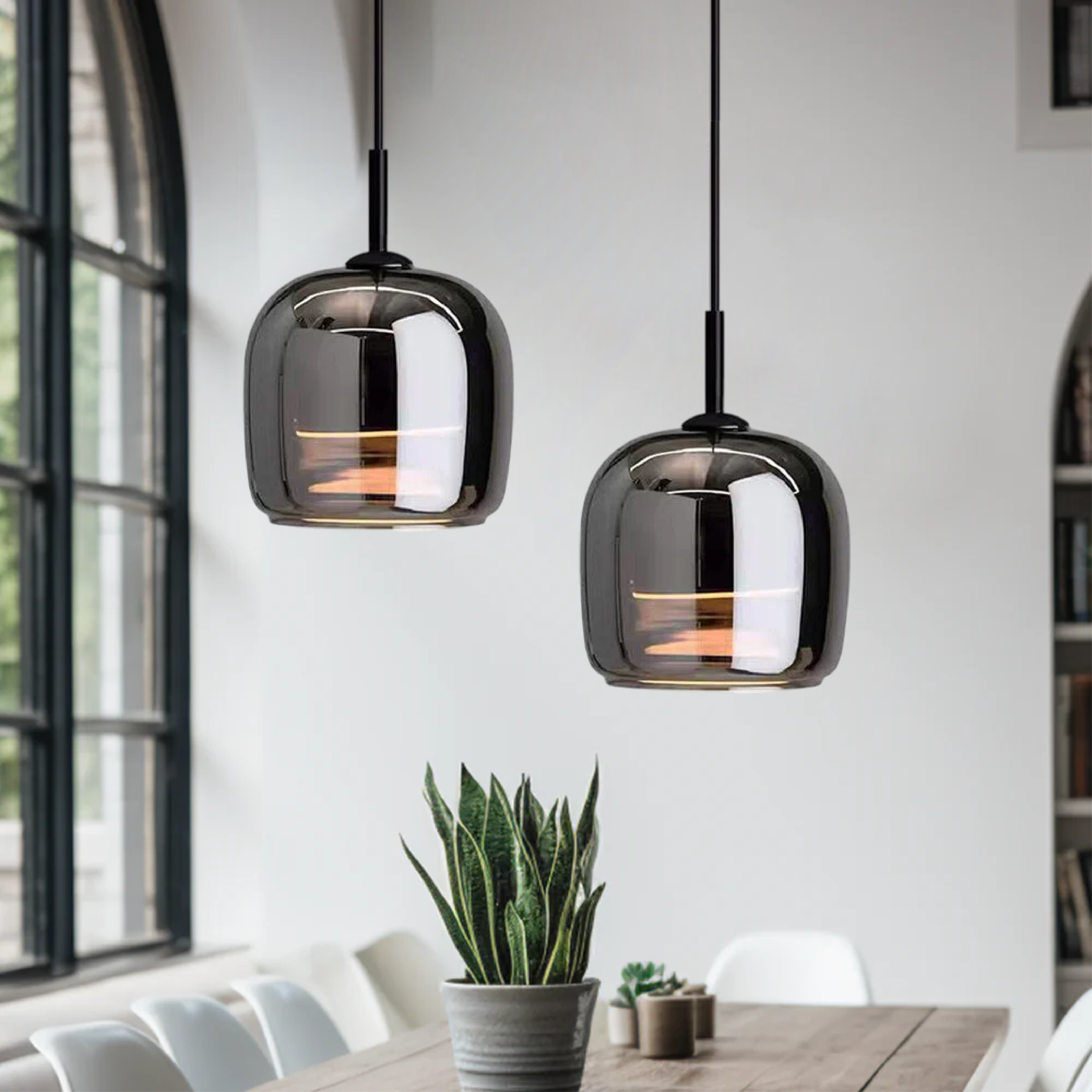Torrin Glass Pendant Light