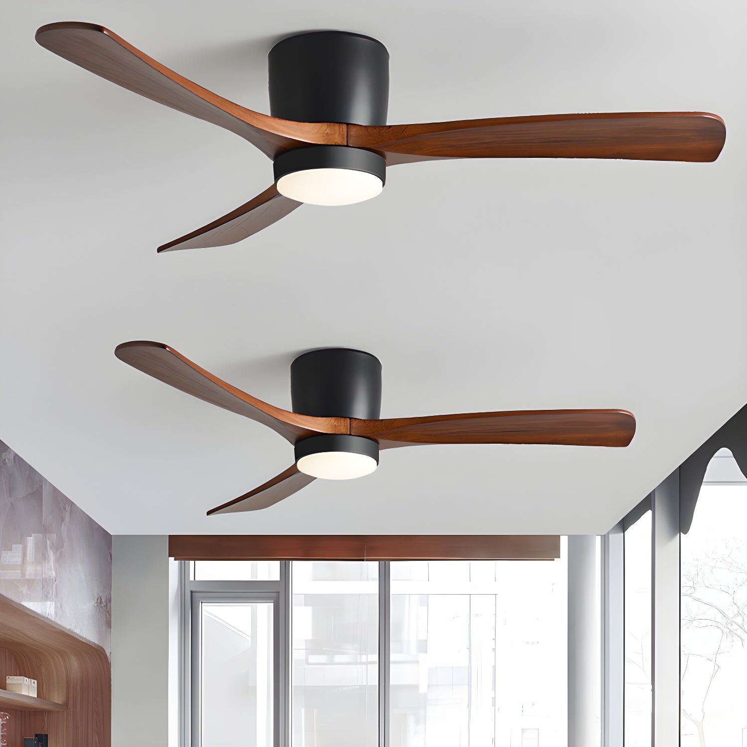 Lyvar Wooden LED Ceiling Fan