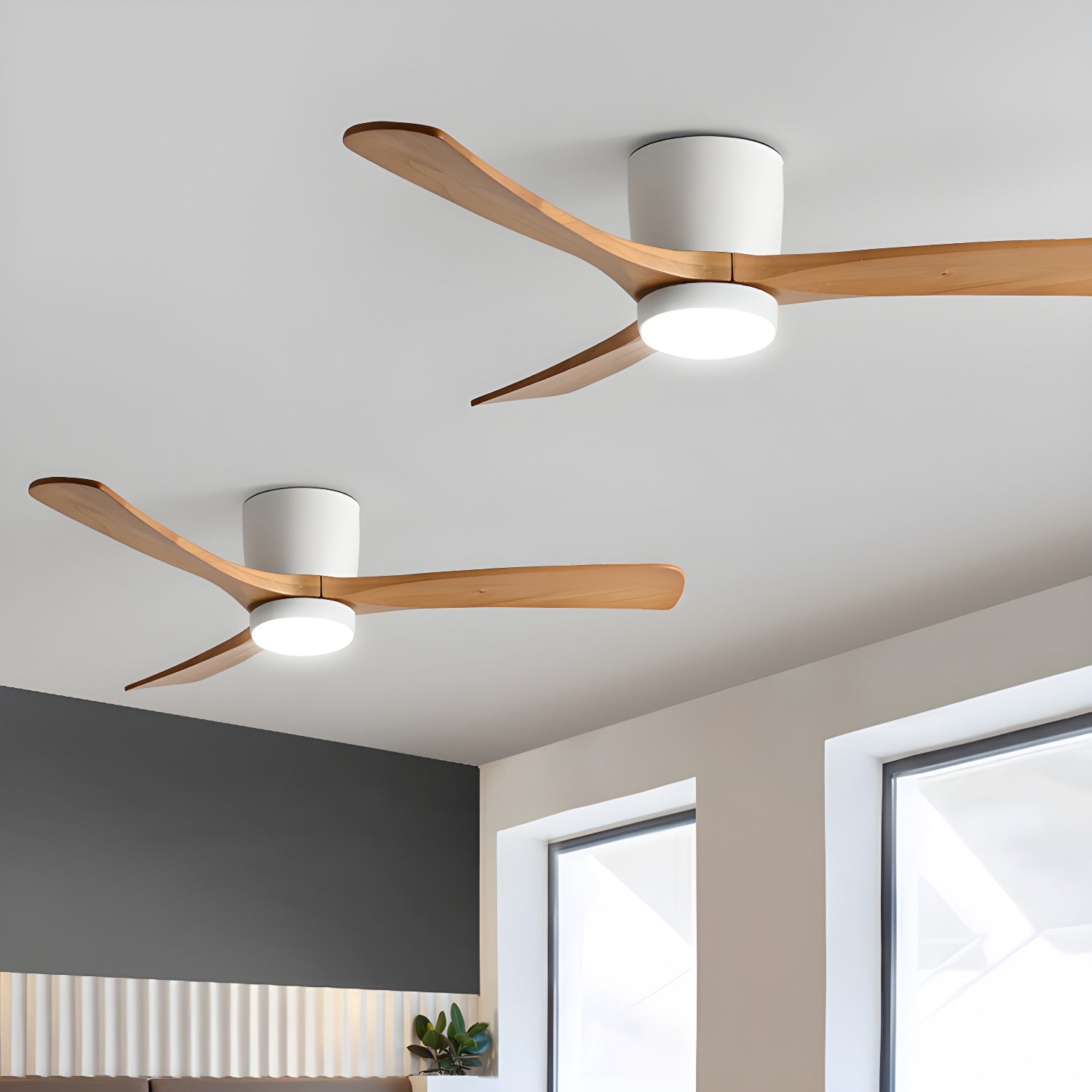 Lyvar Wooden LED Ceiling Fan