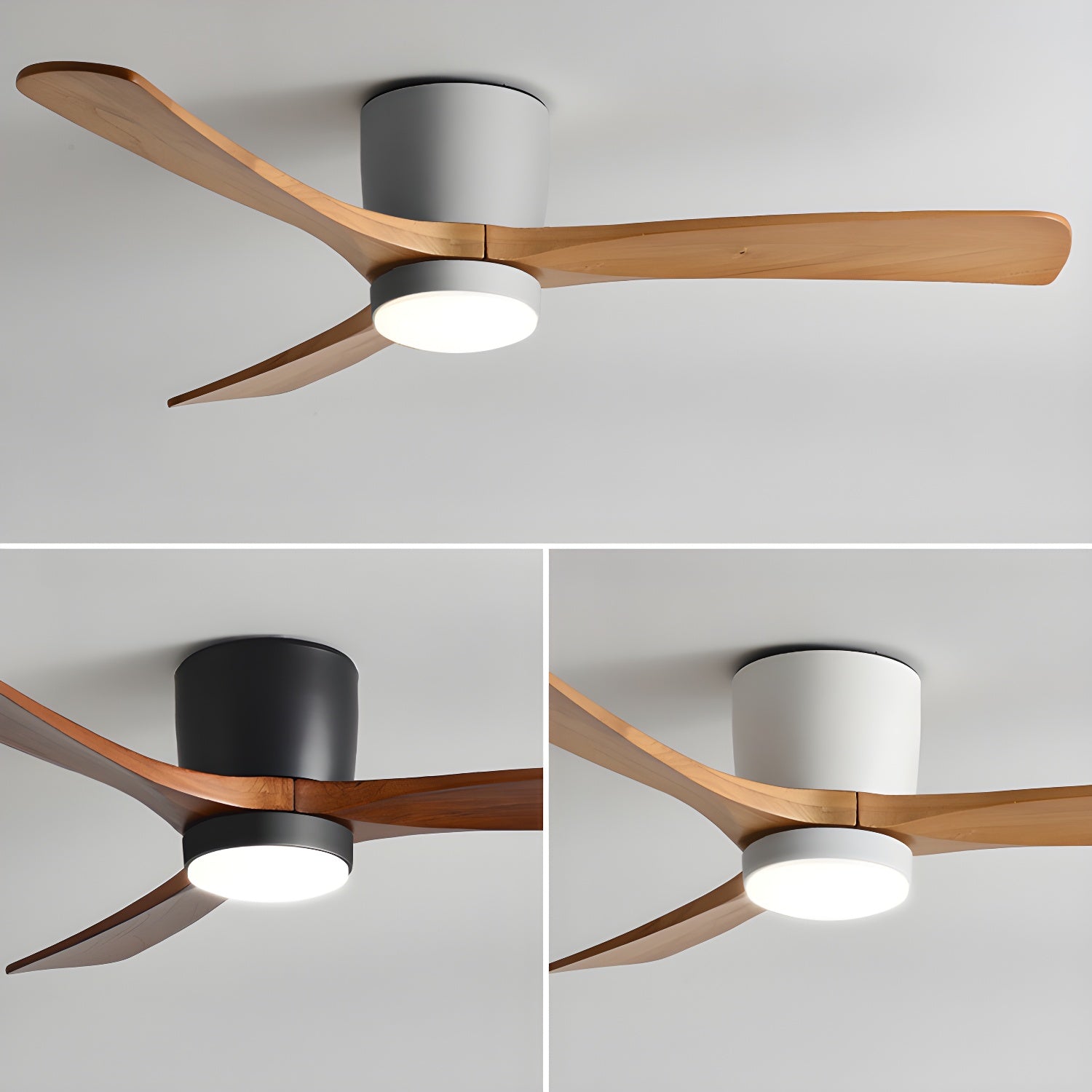 Lyvar Wooden LED Ceiling Fan