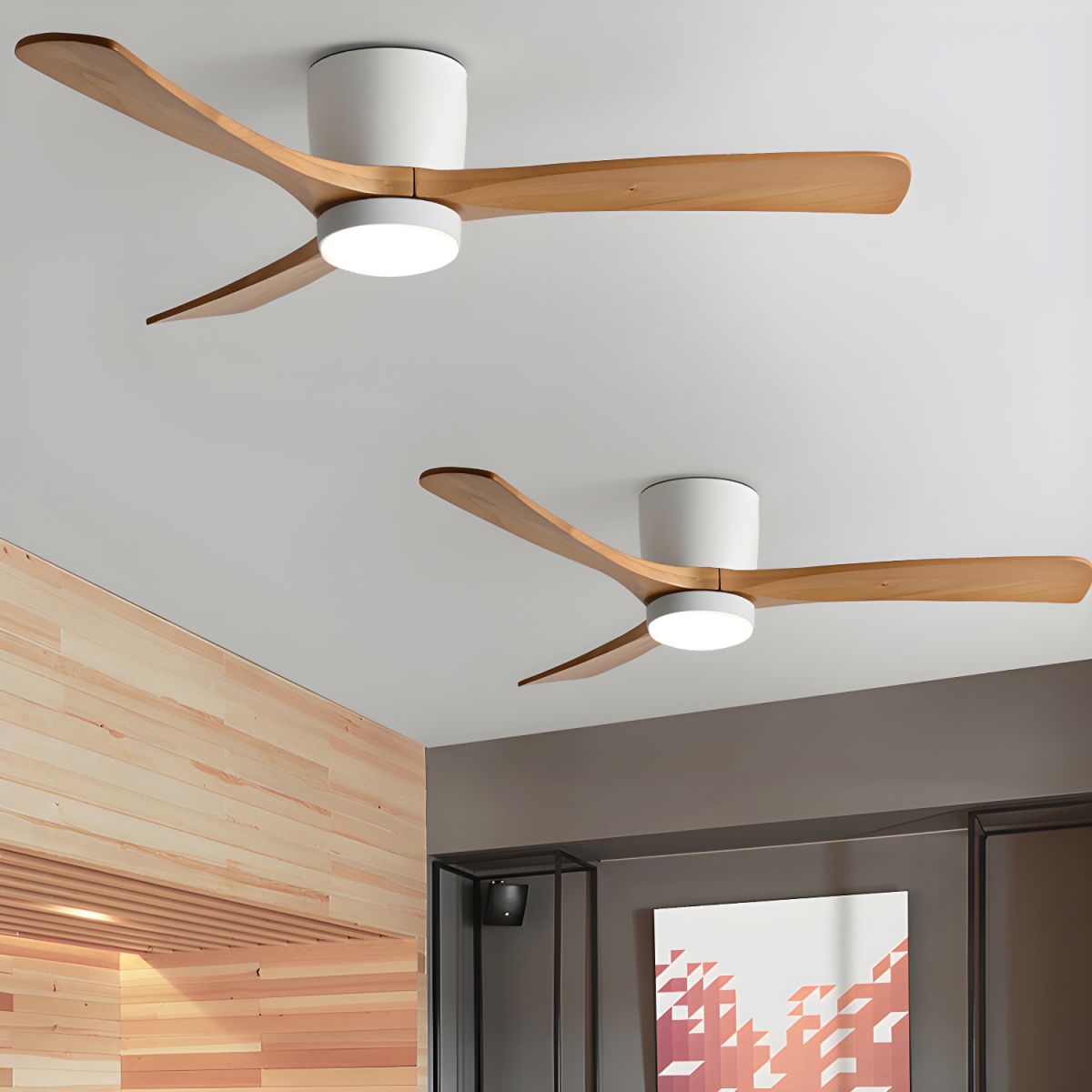 Lyvar Wooden LED Ceiling Fan