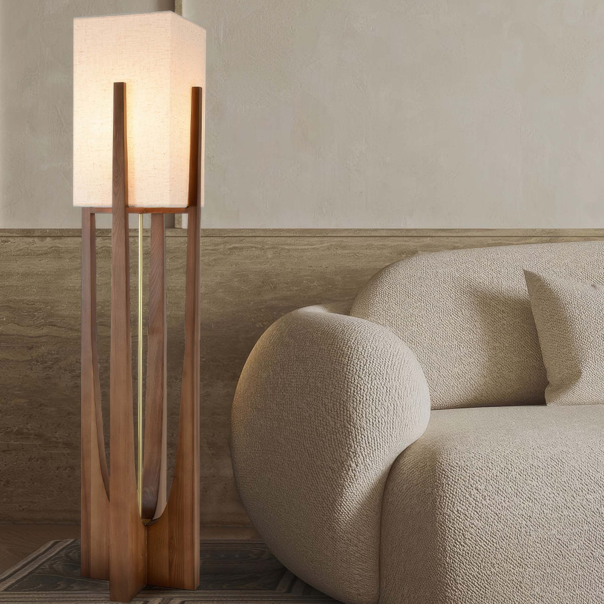 Velano Japanese Style Floor Lamp
