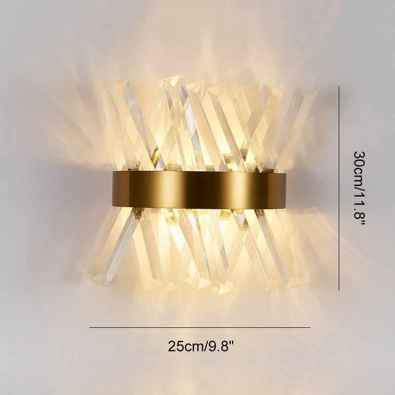 Virlano Crystal Wall Light