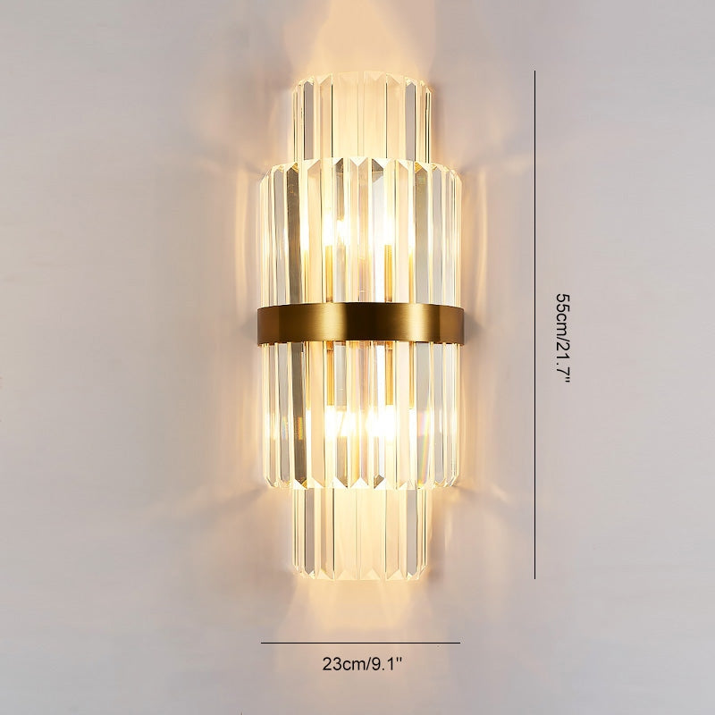 Virlano Crystal Wall Light