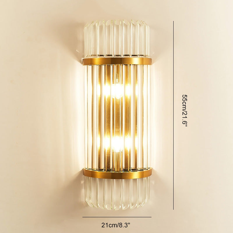 Virlano Crystal Wall Light