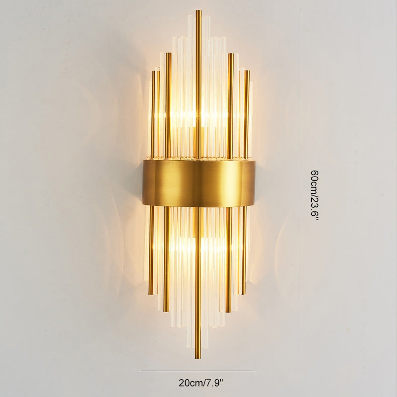 Virlano Crystal Wall Light