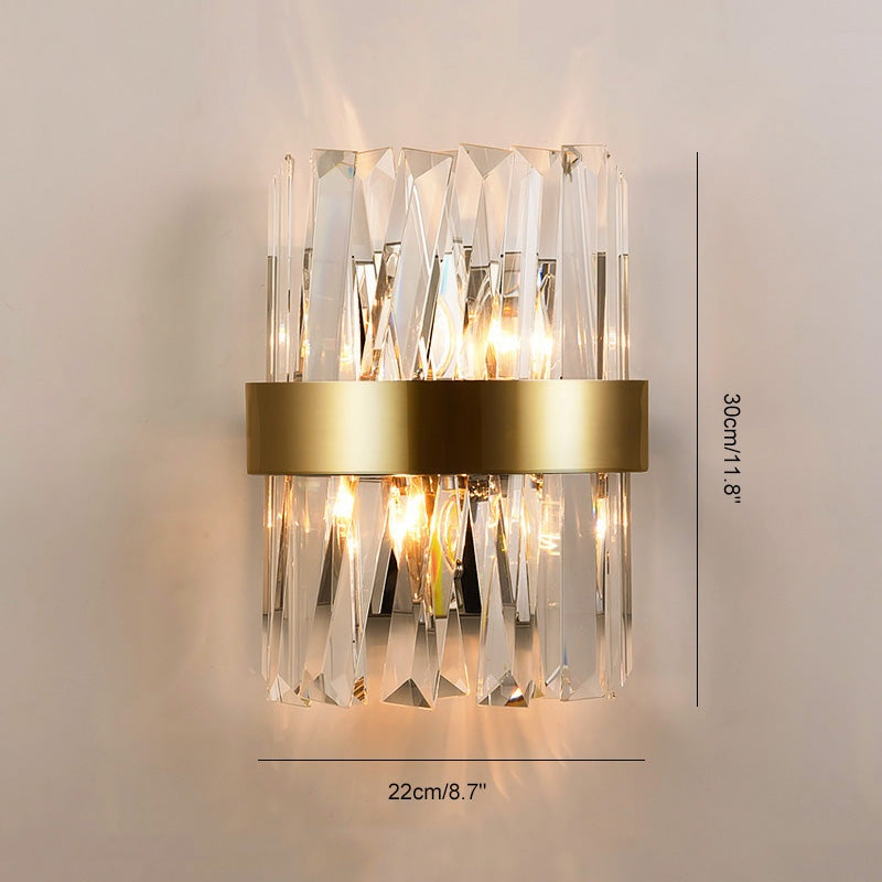 Virlano Crystal Wall Light