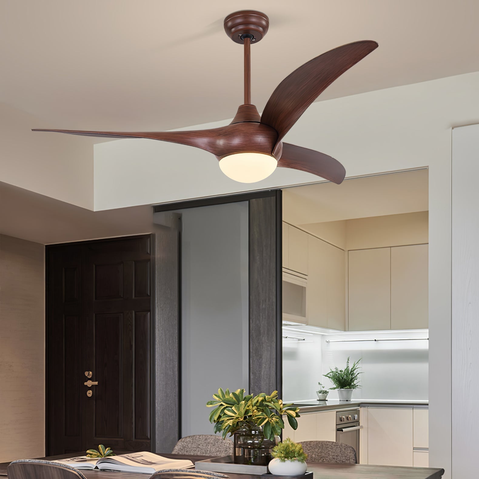 Silvar Traditional LED Ceiling Fan