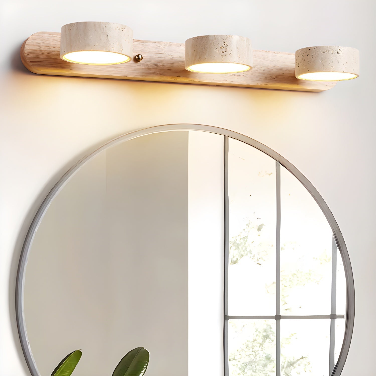 Zivano Travertine Wall Light