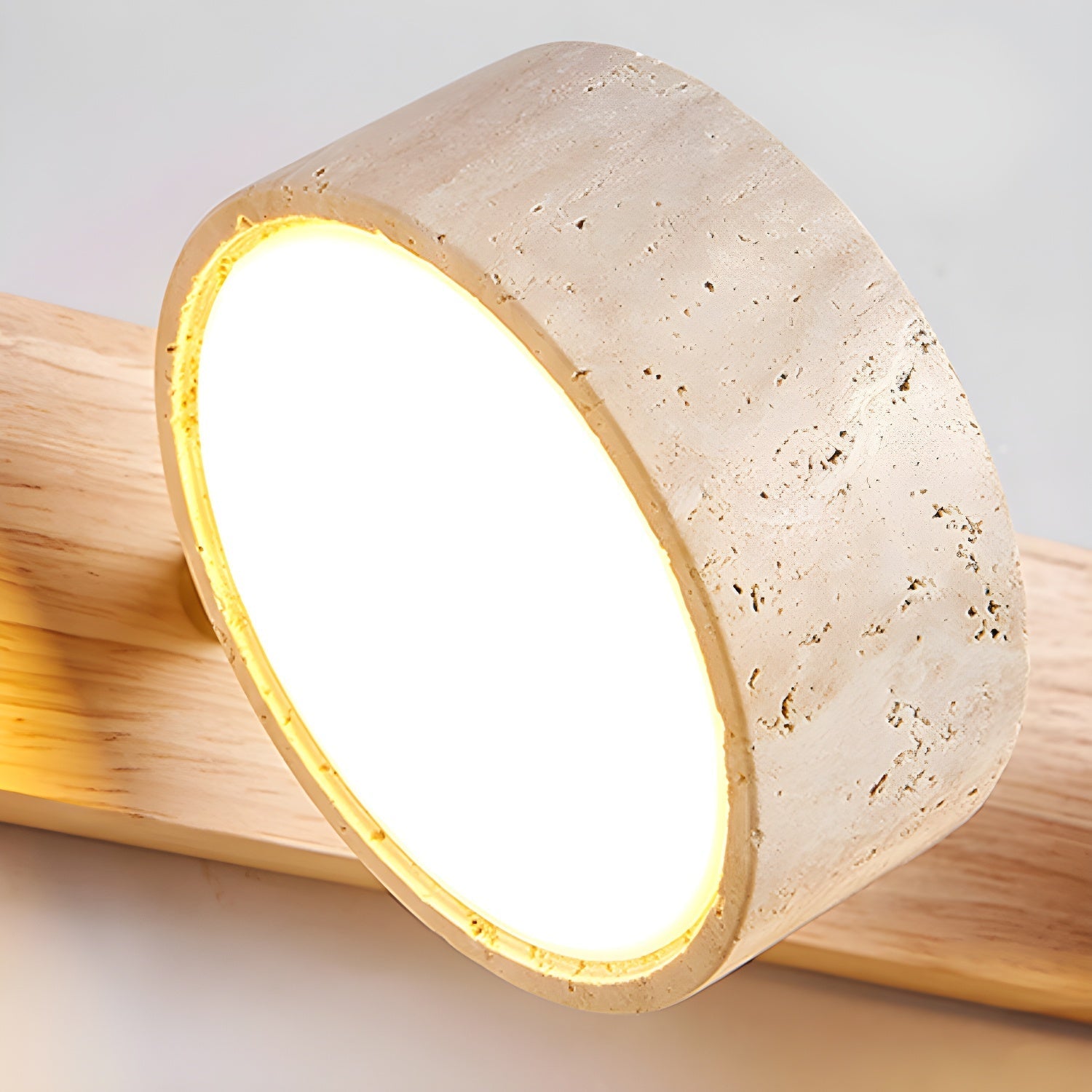 Zivano Travertine Wall Light