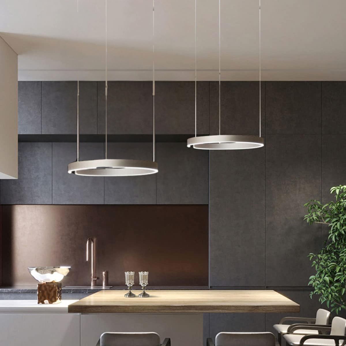 Aurven Circle Pendant Light