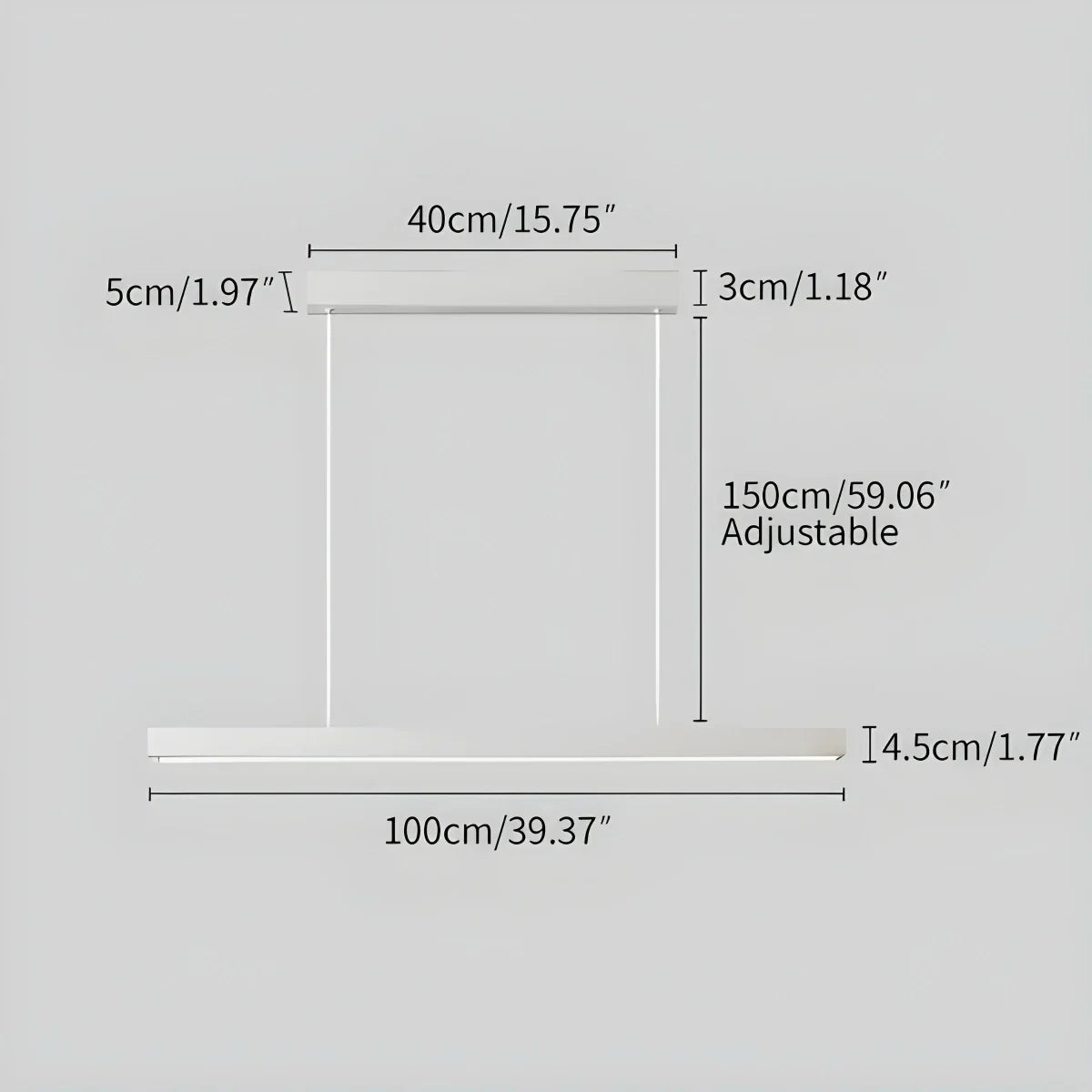 Ceylanzo Linear Pendant Light