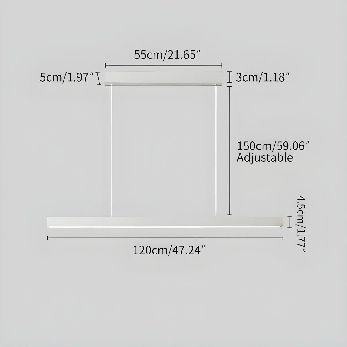 Ceylanzo Linear Pendant Light