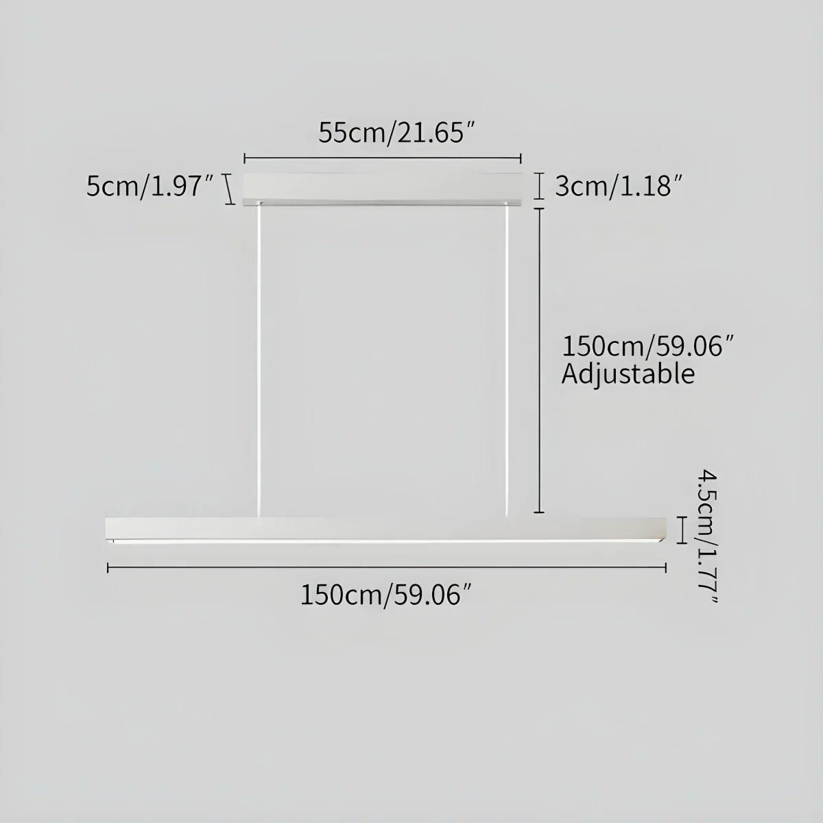 Ceylanzo Linear Pendant Light