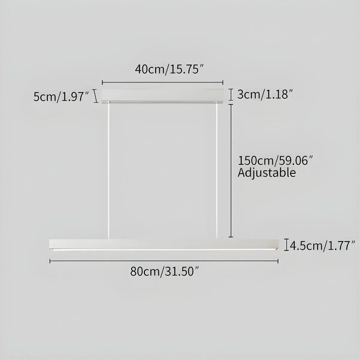 Ceylanzo Linear Pendant Light