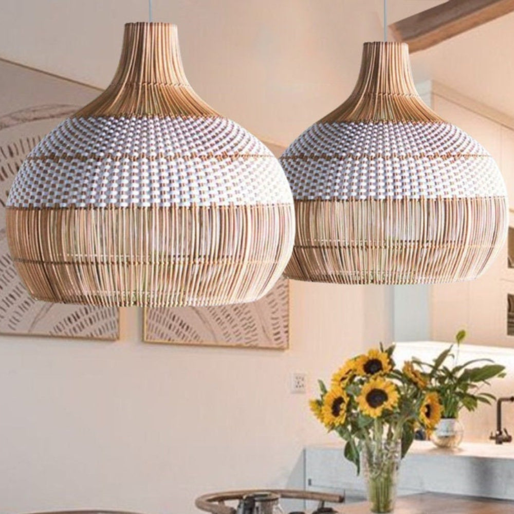 Aveleno Woven Boho Pendant Light
