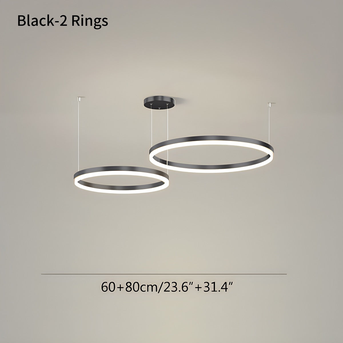 Cirvona Layered Ring Pendant Light
