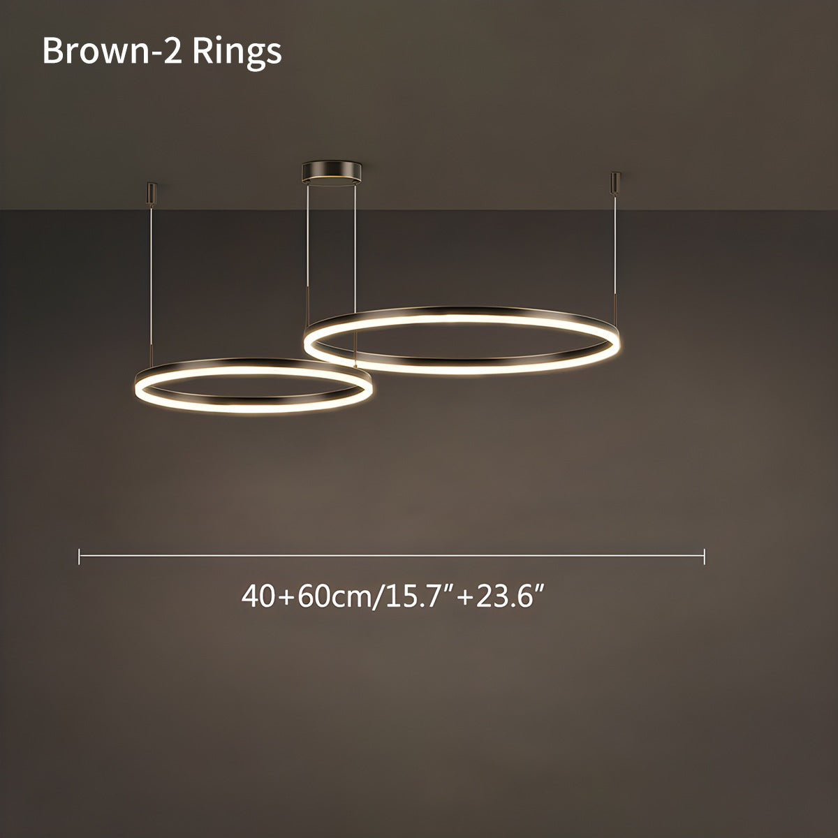 Cirvona Layered Ring Pendant Light