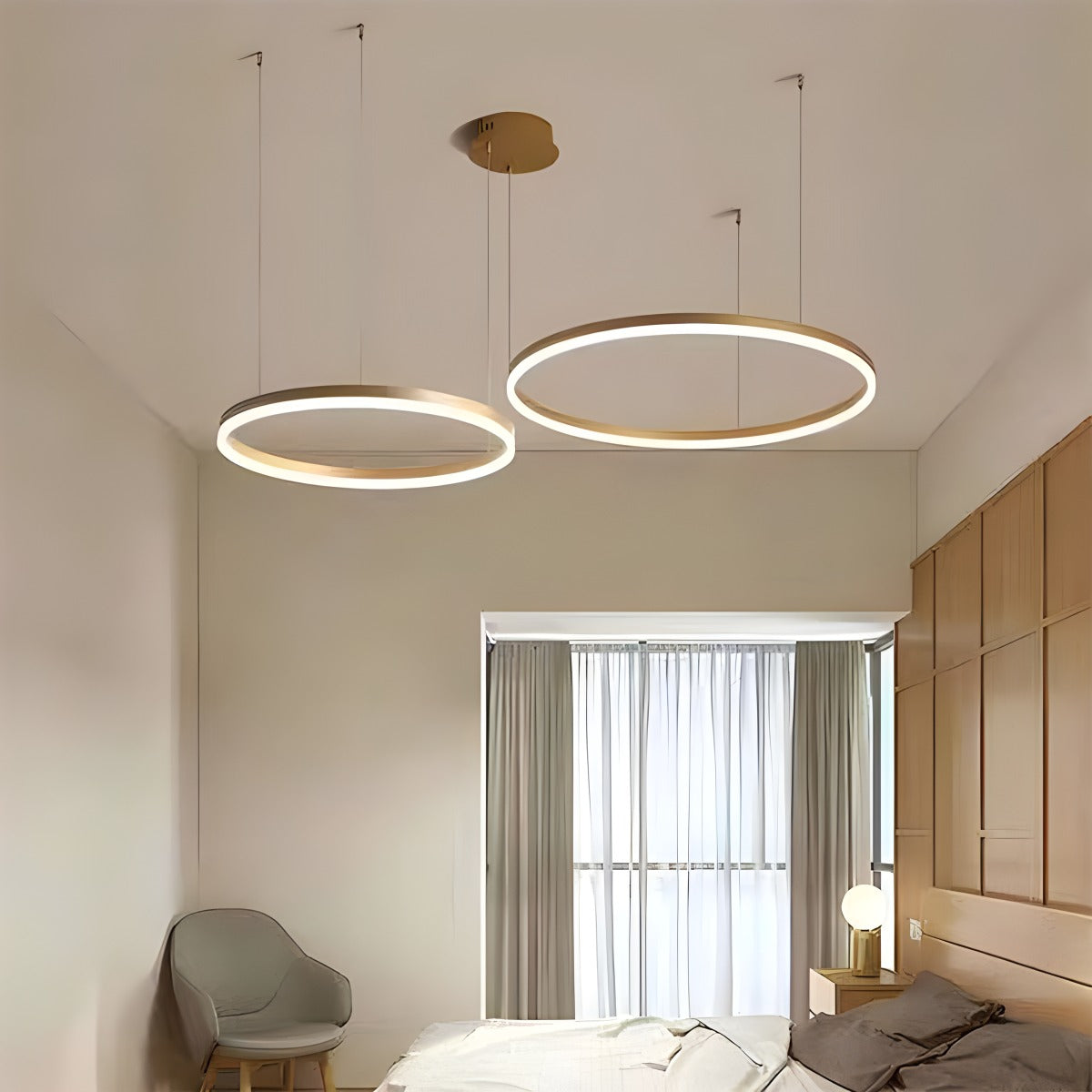 Cirvona Layered Ring Pendant Light