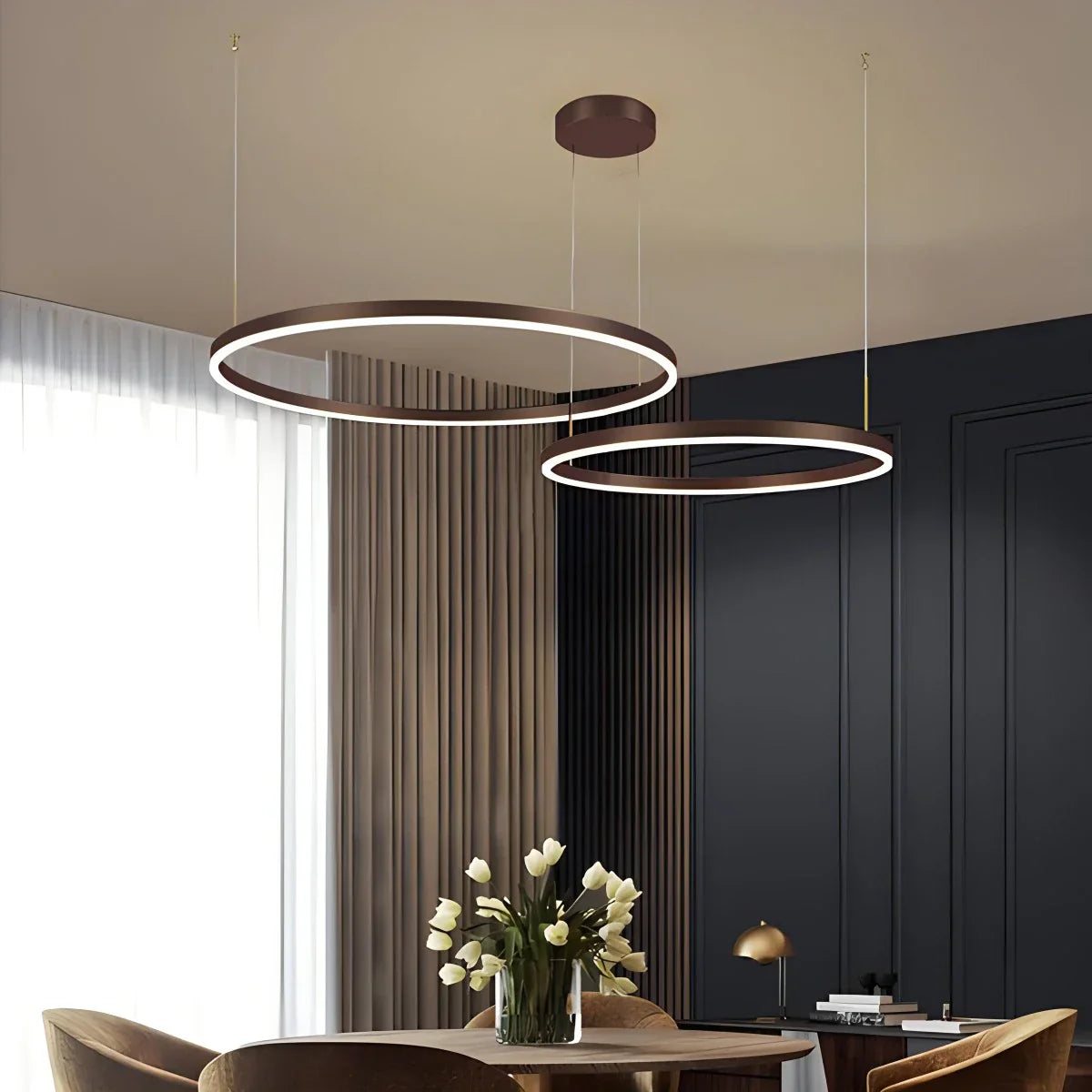 Cirvona Layered Ring Pendant Light