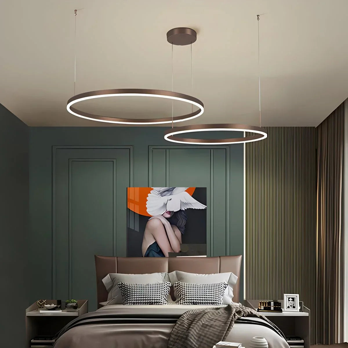 Cirvona Layered Ring Pendant Light