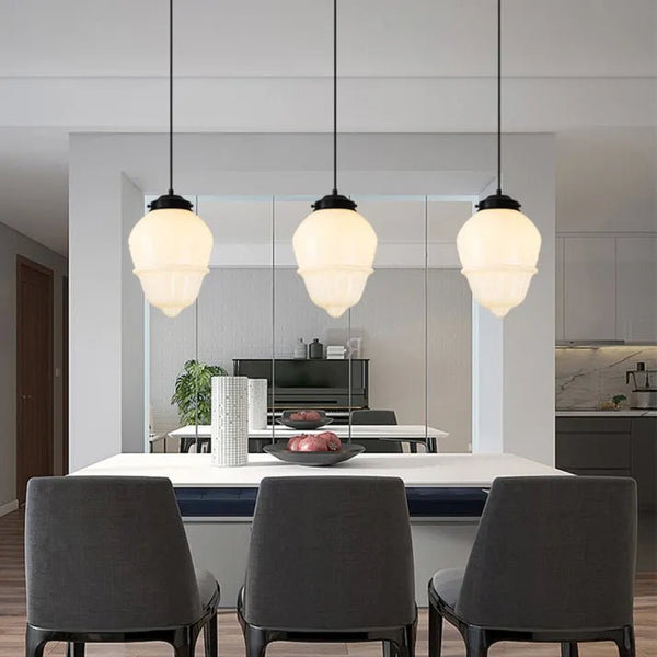 Vinvano Frosted Glass Pendant Light