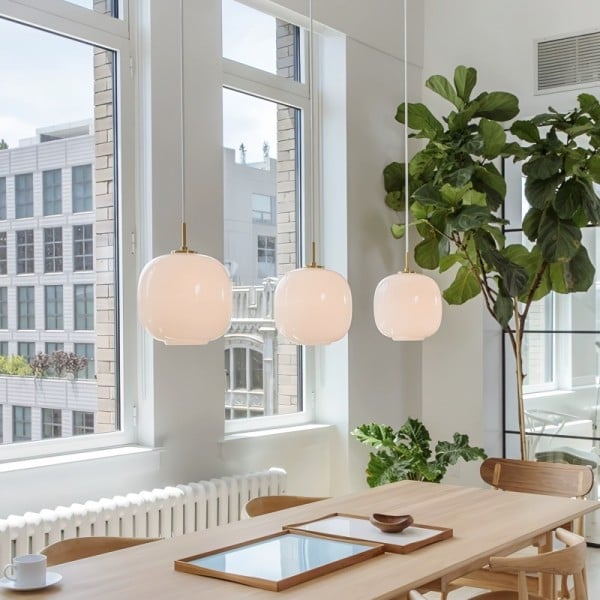 Rivano Opal Glass Pendant Light