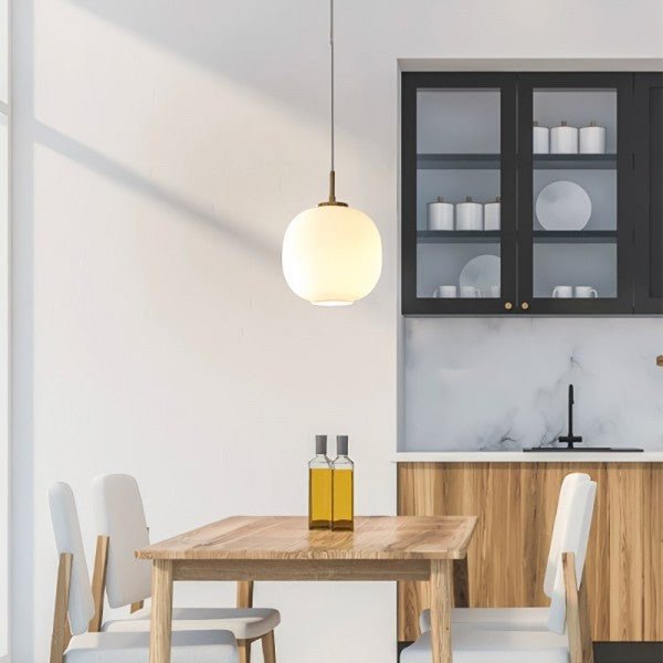 Rivano Opal Glass Pendant Light