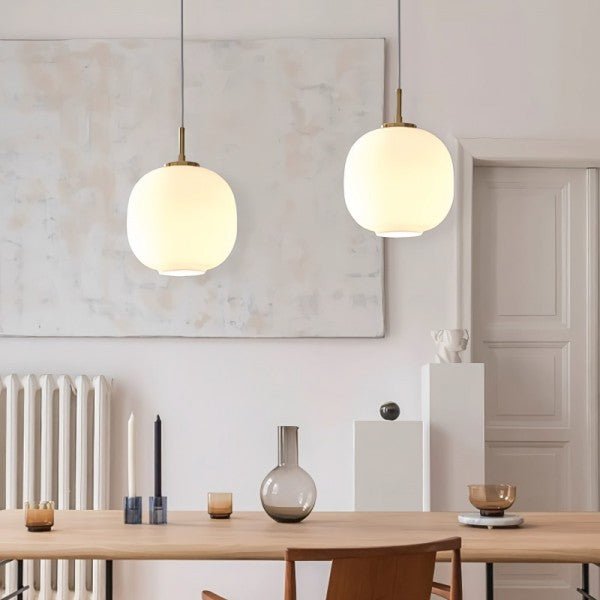 Rivano Opal Glass Pendant Light