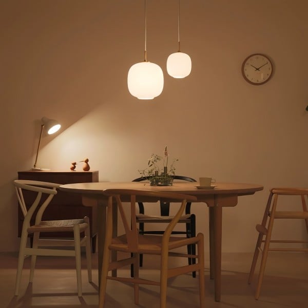 Rivano Opal Glass Pendant Light