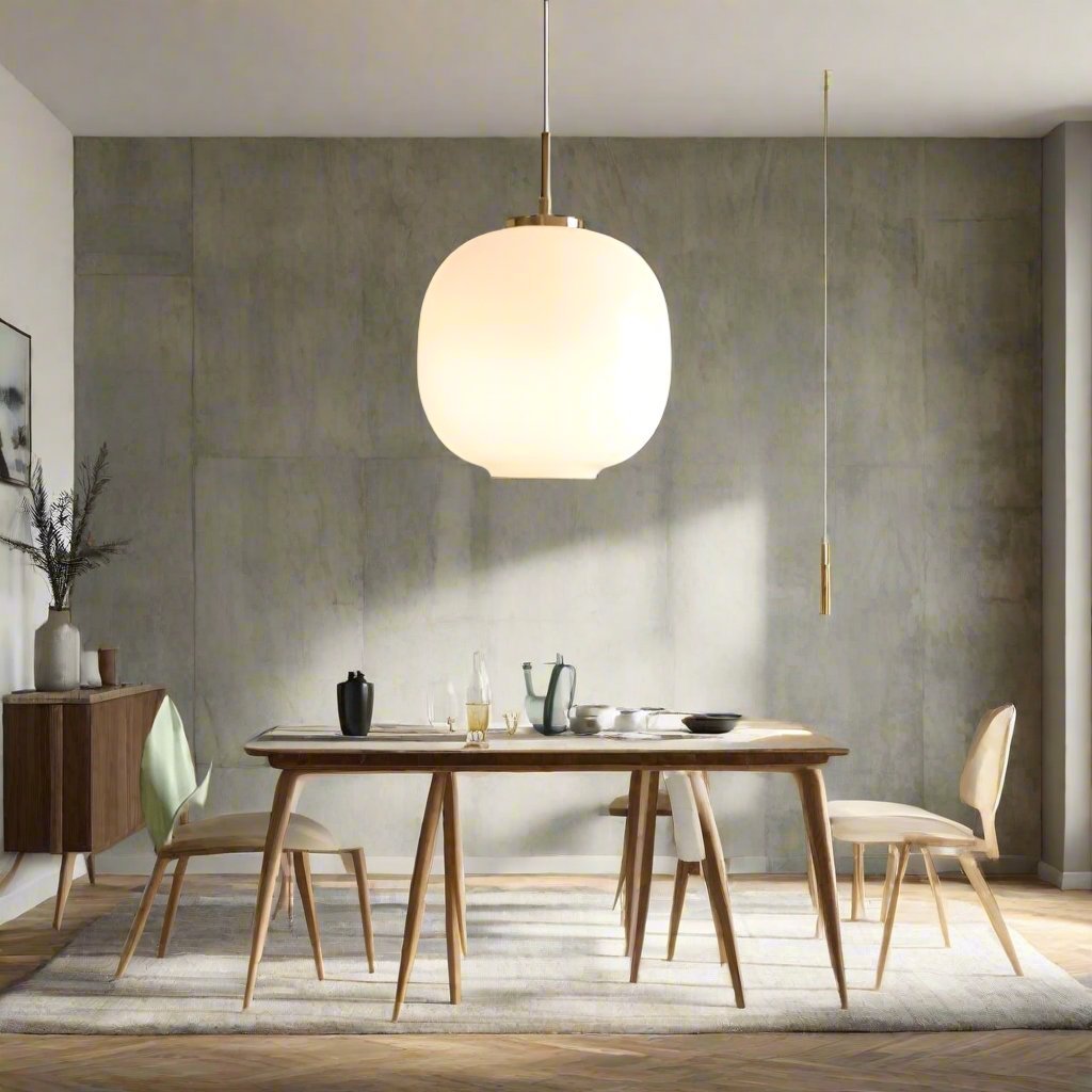 Rivano Opal Glass Pendant Light