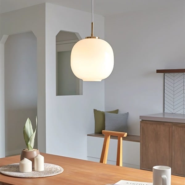 Rivano Opal Glass Pendant Light