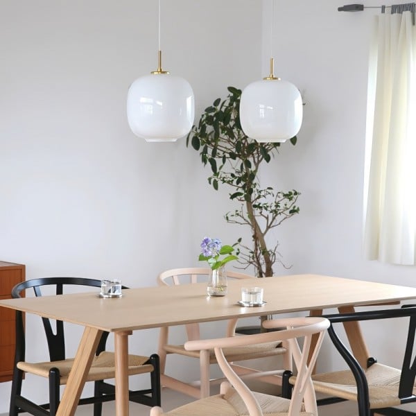 Rivano Opal Glass Pendant Light