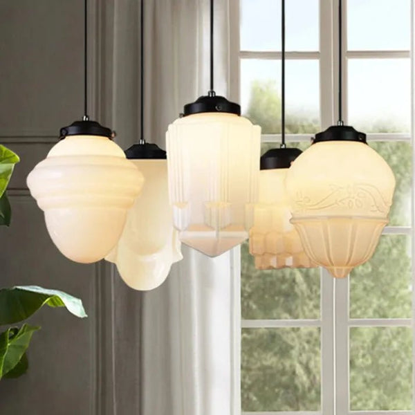 Vinvano Frosted Glass Pendant Light