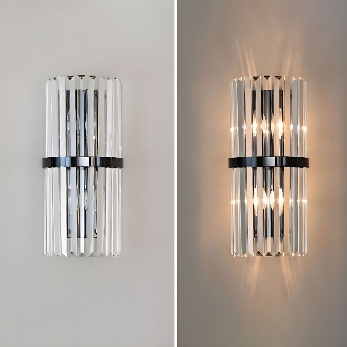 Qivron Crystal Wall Light