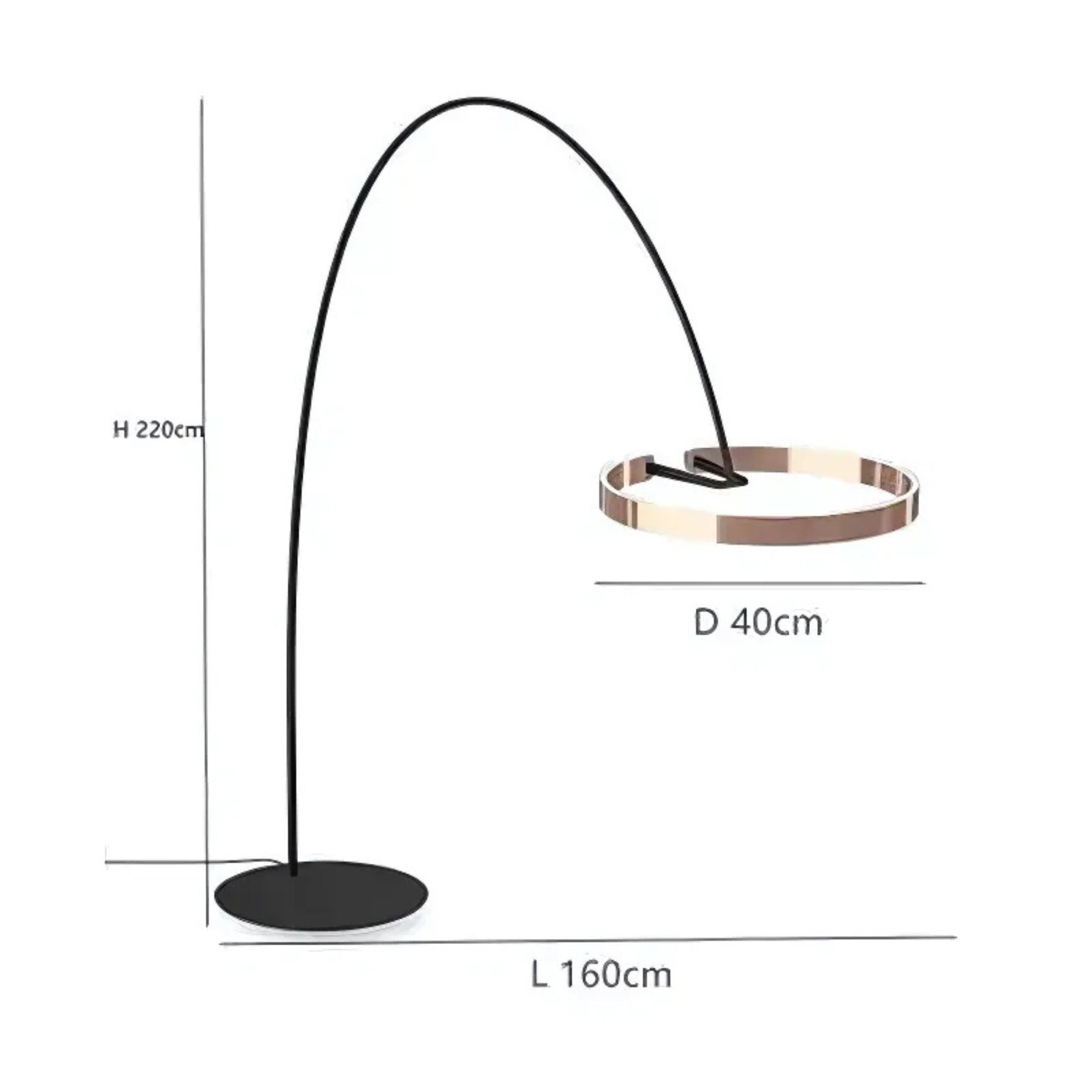 Cirleno Arc Floor Lamp