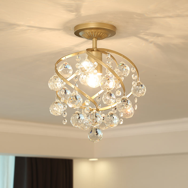 Louzano Crystal Ceiling Light