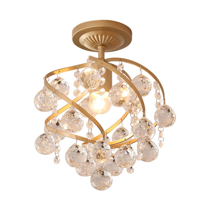 Louzano Crystal Ceiling Light