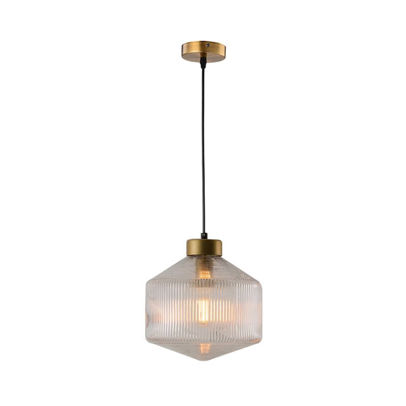 Trovell Ribbed Pendant Light
