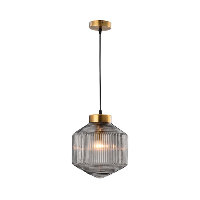Trovell Ribbed Pendant Light