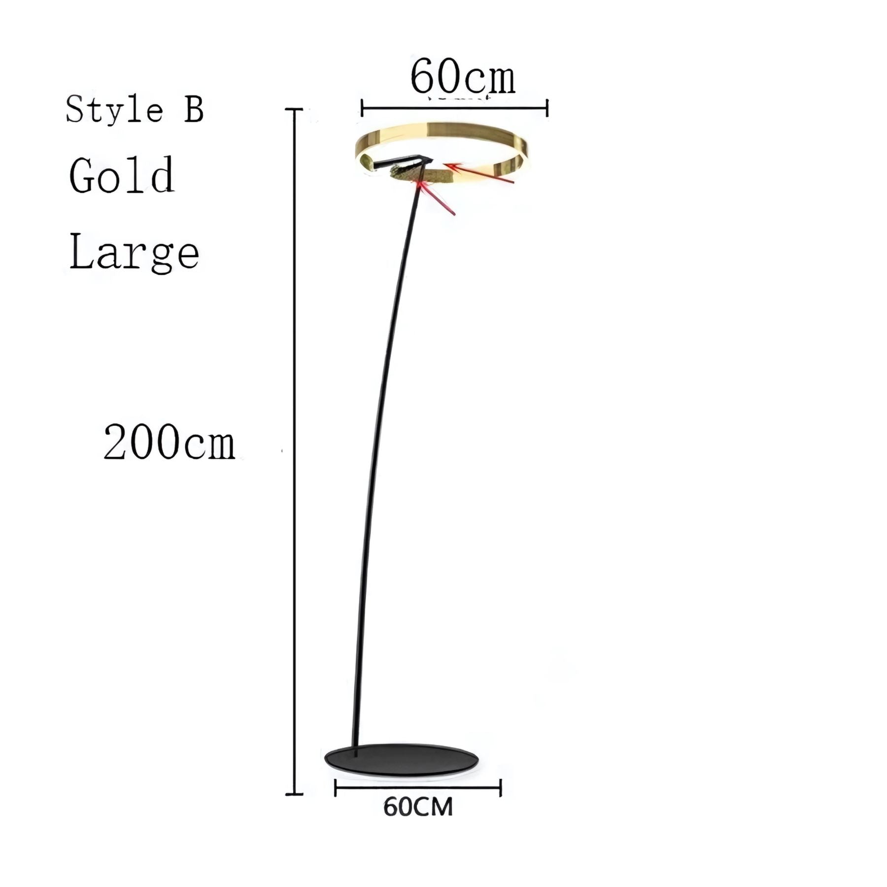 Cirleno Arc Floor Lamp